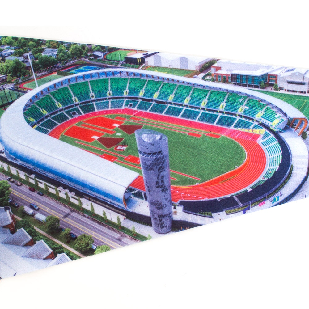Hayward Field, Neil, Green, Pennants, Home & Auto, Track & Field, Felt, Classic Oregon O logo, 588515